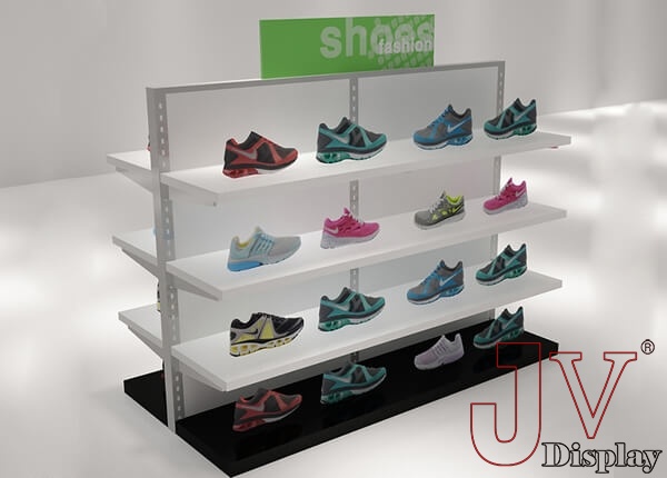retail shoe shelves