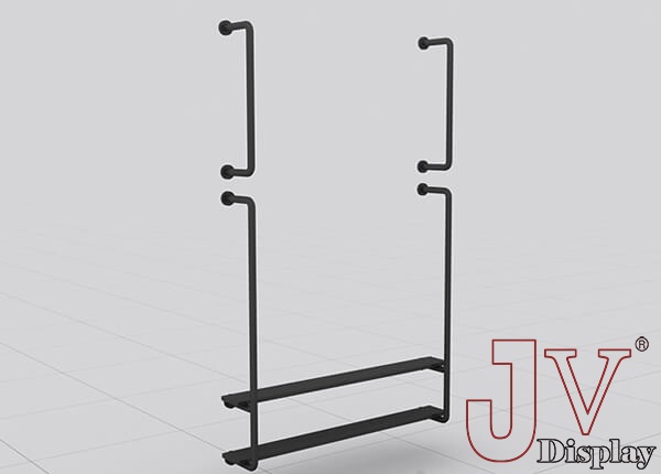 wall mounted display rack