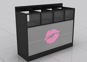 cosmetic makeup storage cabinet for store