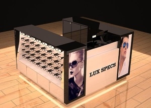 sunglass kiosk design