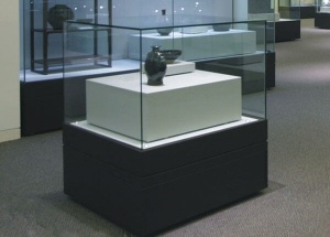 museum display box pedestal case