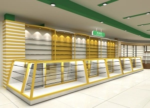 pharmacy shop design medical store display furniture