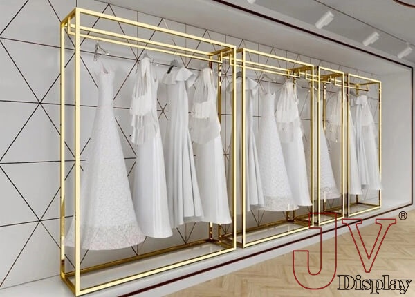 wedding dress display