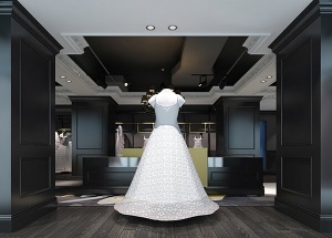wedding dress shop design