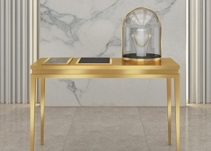 gold diamond showcase