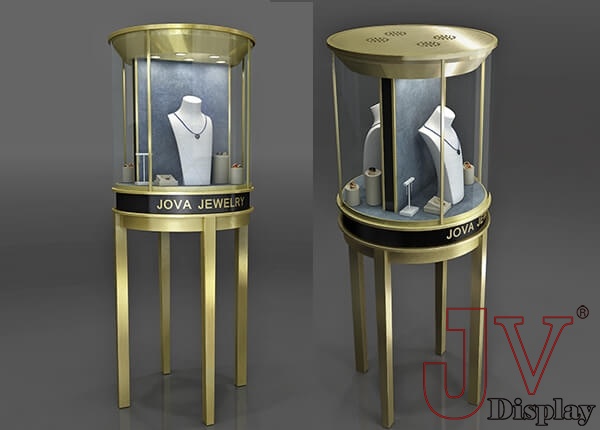 jewellery pedestal display cases toronto