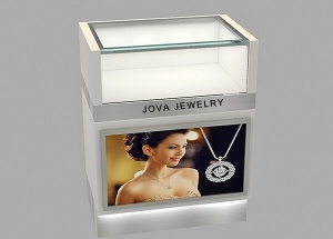 Custom counter display design for jewelry shop