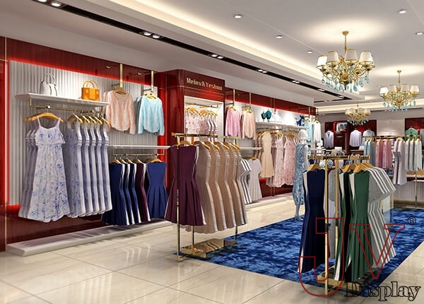 clothing store displays