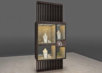 retail store jewelry wall display