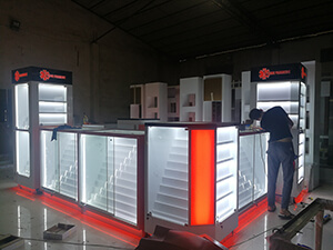 Cell phone accessories kiosk USA project completed