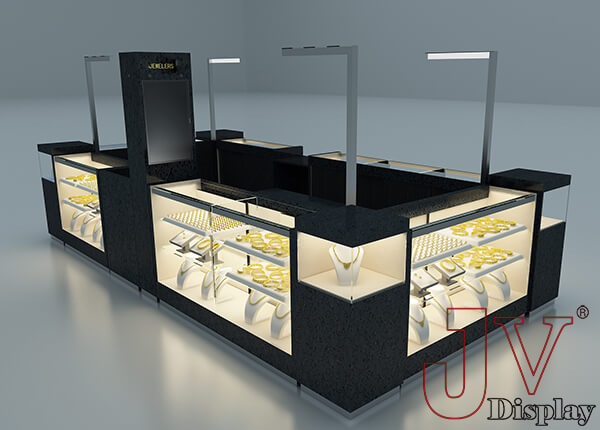 New mall jewelry kiosk design