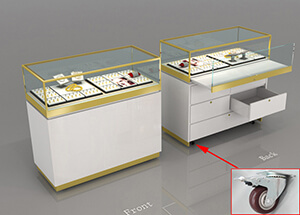 Portable jewelry display cases completed for Dubai project