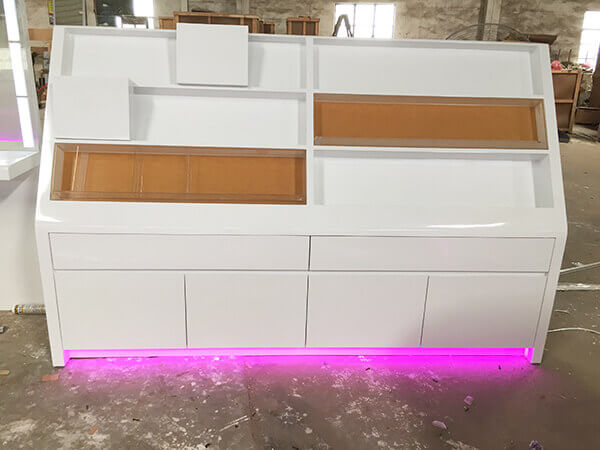 cosmetic display stand and showacase for Netherlands shop Project