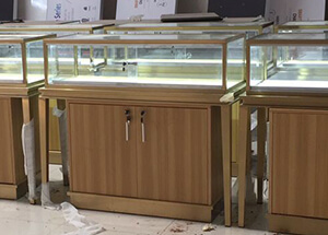 luxury jewelry showcases completed for Philippines project