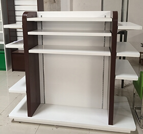 Slatwall gondola racks for Senegal pharmacy project