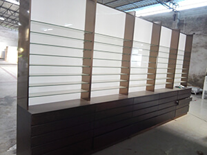 High quality optical display furniture for United Kingdom project