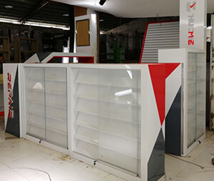 Ireland mall cell phone kiosk project completed